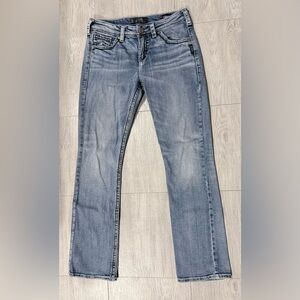 Silver Jeans Light Blue Women's Boot Cut Jeans